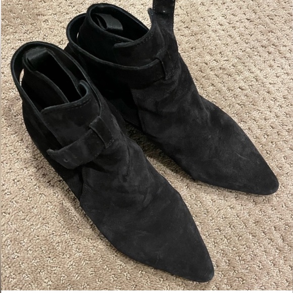 Miu Miu Ankle Black Boots - In Box - Picture 2 of 9